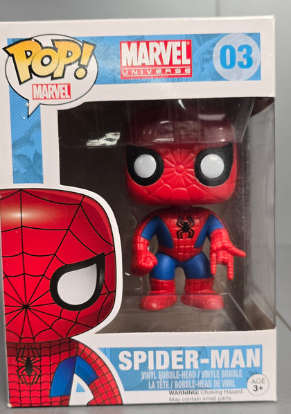Funko POP! Vinyl Figure - #03 Spider-Man Marvel - Spiderman