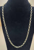9ct Yellow Gold Belcher Chain - 25.3G - 21" - Hallmarked