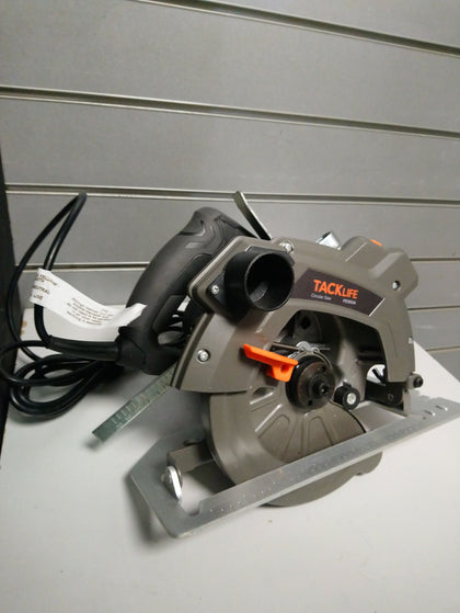 Tacklife 1500W Electric Circular Saw with Aluminum Base and Laser Guide