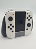 Nintendo Switch OLED 64GB white/black gaming console with joycons, Dock, cradle and original charger UNBOXED