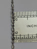 18ct White gold Beaded Necklace