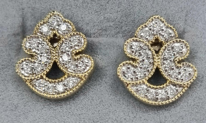 9ct Gold diamond Earrings