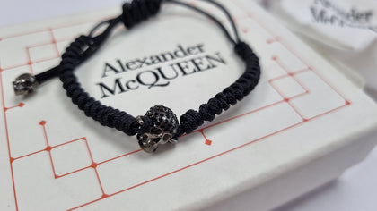 Alexander MCqueen Skull Rope Bracelet LEYLAND