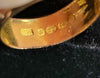 22ct Yellow Gold Band Ring - Size K - 5.59G