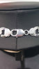 925 silver necklace Curb white style 111.2G 26" with box **BRAND NEW**