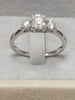 Blossom 1 Carat Lab Grown Diamond Trilogy Ring- Size Q