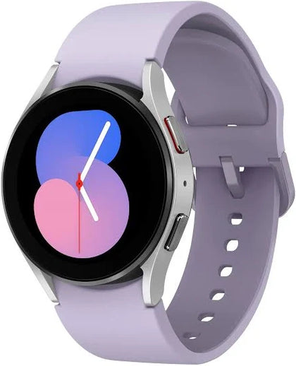 Samsung Galaxy Watch5 40mm LTE Silver with Lilac Strap