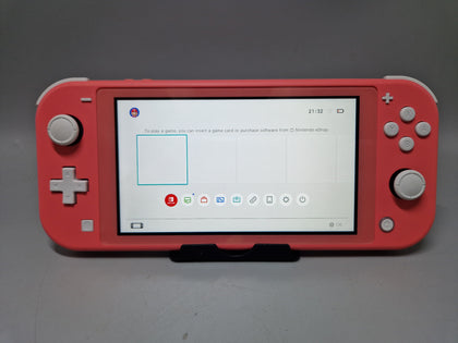 Nintendo Switch Lite Console, 32GB Coral Pink, Unboxed