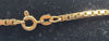9CT - Yellow Gold Box Link Necklace - 10.59g - 18" - Hallmarked