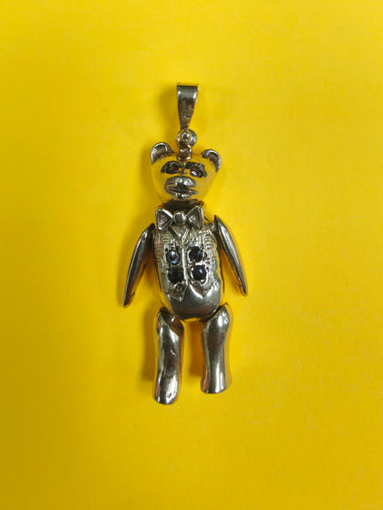 9ct Teddy Bear Pendant 11.66 Grams