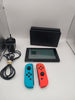 Nintendo Switch Console 32GB HAC 001-01 with Neon red/Blue Joycons includes Dock and Charger