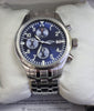 Rotary Mens Watch with Blue Dial and Silver Bracelet GB00475/52