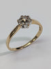 18ct gold  7 stone diamond ring