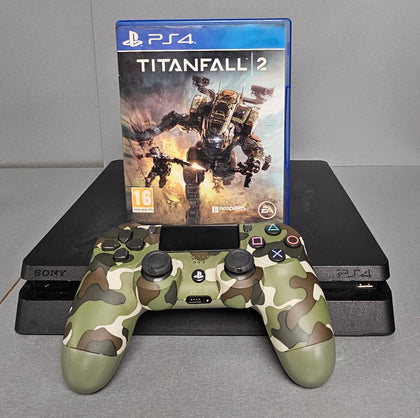 Sony Playstation 4 500GB Slim Console - Black + 1 Game