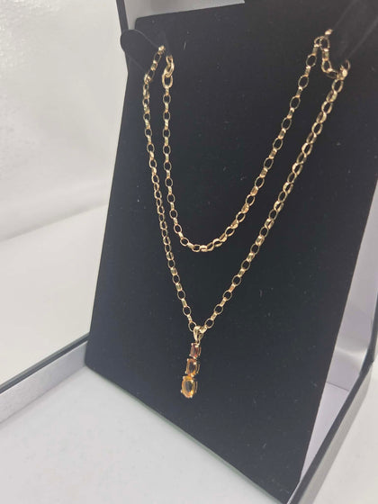 hallmarked 9k gold  16