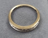 9ct Gold Diamond Ring Size M 1/2