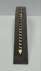 9ct Curb Bracelet , 11.16g - ** Hallmarked ** 19 cm Length , 0.5 cm Width