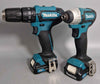 Makita Cordless Combi Drill & Impact Driver Kit 12V (CLX228AJ) + 2 Batteries inc