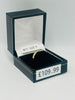 9CT YELLOW GOLD, 375 HALLMARKED SHAPED RING, 1.94G, BOXED, SIZE: R