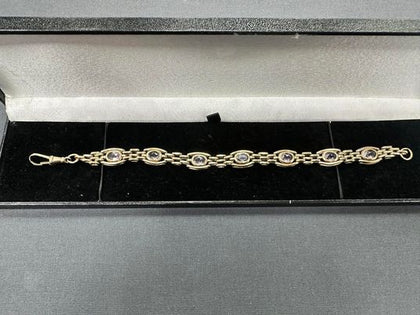 9ct Gold Bracelet 17.74G