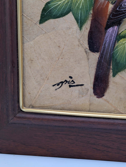 Painting Of Shrikes By Gris