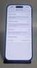 Apple iPhone 17 pro (256GB UNLOCKED/OPEN BLUE)( DAMAGED WITH REPLACEMENT CAMERA AND SCREEN)