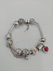 Pandora Bracelet With 10 Charms ( 925 ALE) With Pandora Box