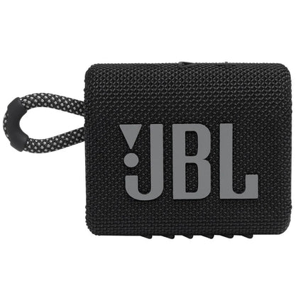 JBL Go 3 Black Portable Bluetooth Speaker
