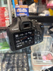 Canon eos 2000D 18-55mm II with battery, charger, lens caps, strap