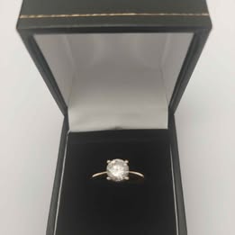 Gold Ring 9ct 375 2.2G Size L