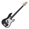 LA Bass Guitar by Gear4music, Black ***Store Collection Only***