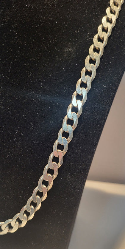 925 Silver Curb Chain - 58.74G - 22