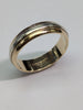 9ct Yellow/white Gold Wedding Band Ring
