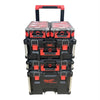 Milwaukee Packout Storage System Set 3 Pcs (421FJ) W/ 2 x Milwaukee Packout Compact Organiser Case