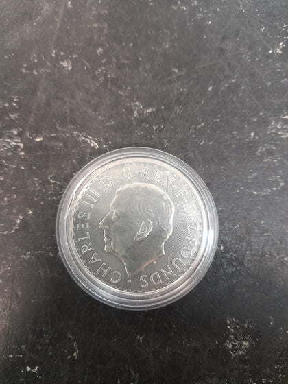 1 oz Britannia Charles III Silver Coin  2023