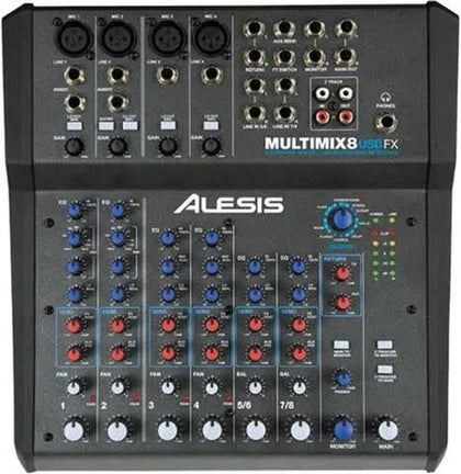 Alesis Multimix 8 USB FX Mixer