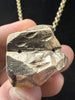 9ct Gold 59g Chain With Boulder Pendant