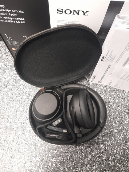 Sony WH-1000XM4 Wireless Noise Cancelling Headphones - Black.