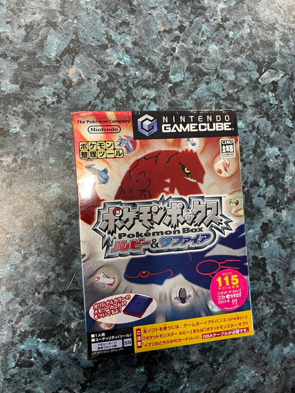 Sealed Japanese Pokemon Box Ruby And Sapphire Gamecube Gc Nintendo