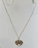 9ct gold chain with special nan pendant