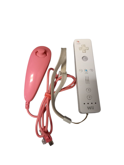 Wii Controller And Nunchuk
