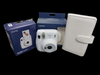 Instax Mini 11 Clay White SLR With Box Carry Case Photo Case and Spare Films fujifilm