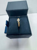 2.4g 9ct Gold Crossover Ring - Size O - **Hallmarked**
