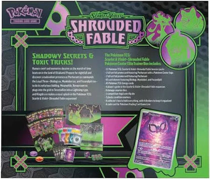 Pokemon Scarlet & Violet Shrouded Fable Pokemon Center Elite Trainer Box