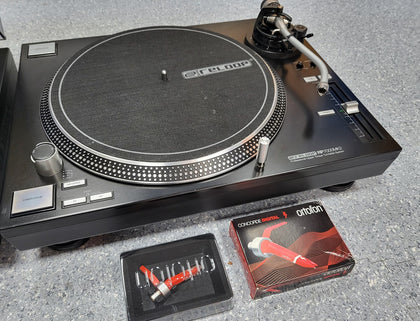 Reloop RP-7000 MK2 Direct Drive DJ Turntables (Pair) - with Concord Needles