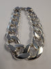 Heavy Silver Curb Bracelet