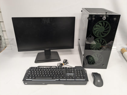 Desktop PC & Monitor