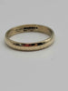 9ct Yellow Gold Wedding Band Ring – Engraved "I Love You" – Size R – 2.60 Grams