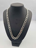 925 Sterling Silver 10mm Wide Thick Curb Chain Necklace - 92.99 Grams - 20" Long