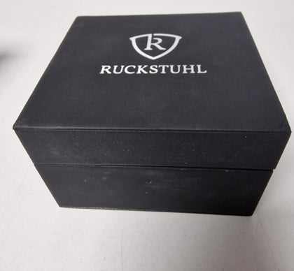 **Sale** Ruckstuhl Chronograph Mens Watch Blue Leather Strap